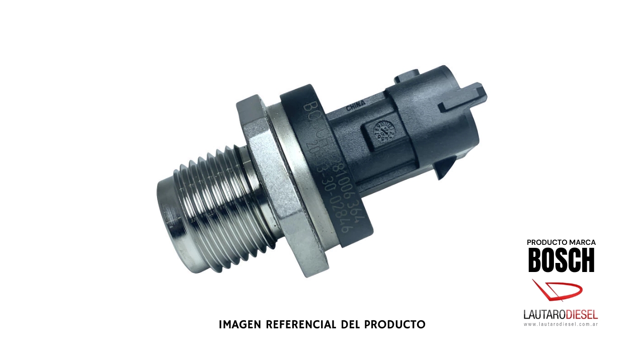 Sensor de presion Bosch F100 Cummins MWM RAM | 0281006364