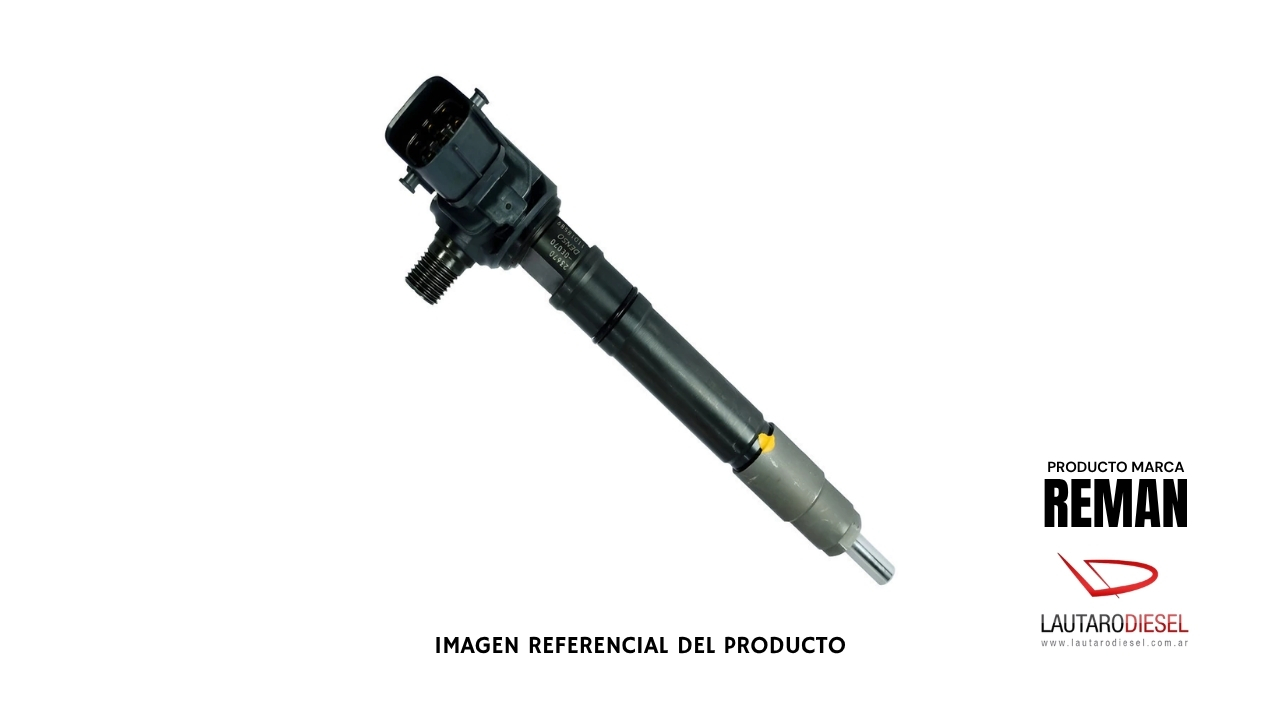 Inyector REMAN Denso para Hilux 2020 motor 2,4 2GD de 6 pines | 0E070R