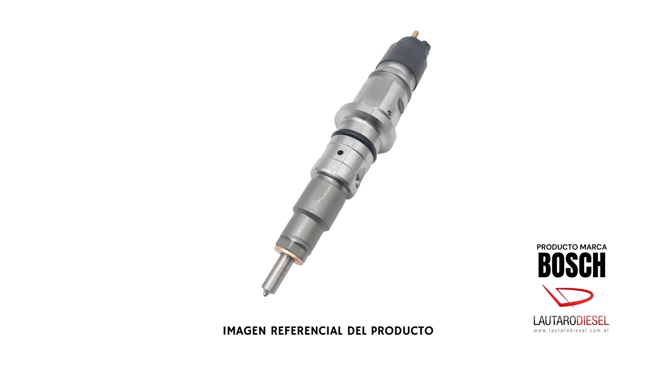 Inyector Bosch Iveco Fiat CNH Motoniveladora New Holland | 504091504