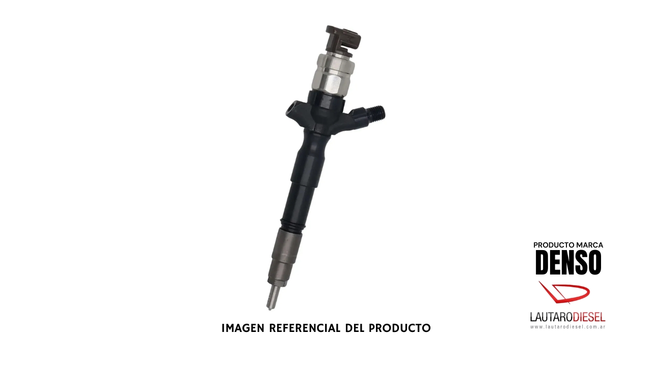 Inyector Denso Hilux 3G 2,5 cabeza 25 | 9729505-047