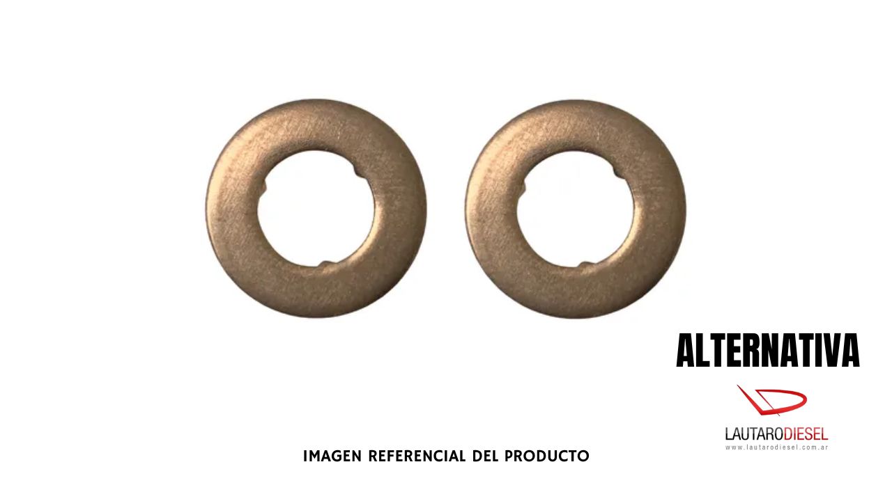 Arandela base inyector apoyo 1,50mm de alto, 7,50x15,50x1,5 | 33025