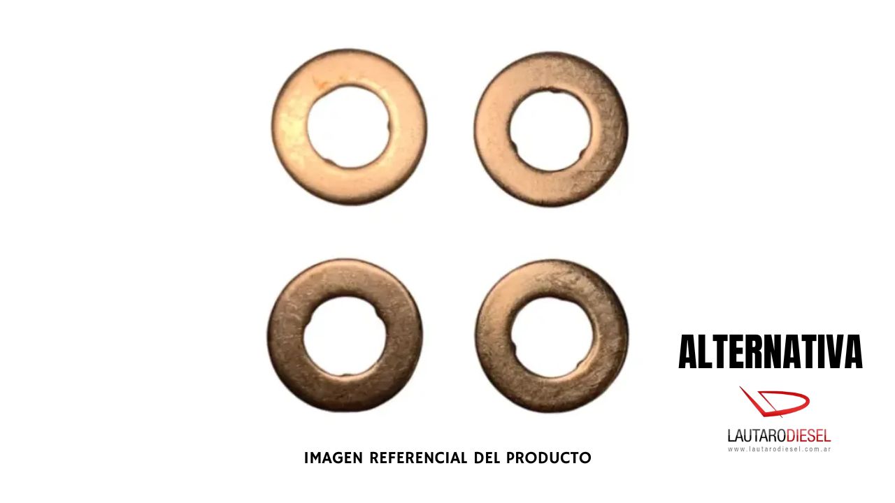 Arandela base inyector apoyo 3,00mm de alto, 7,5x15,50x3 | 33029