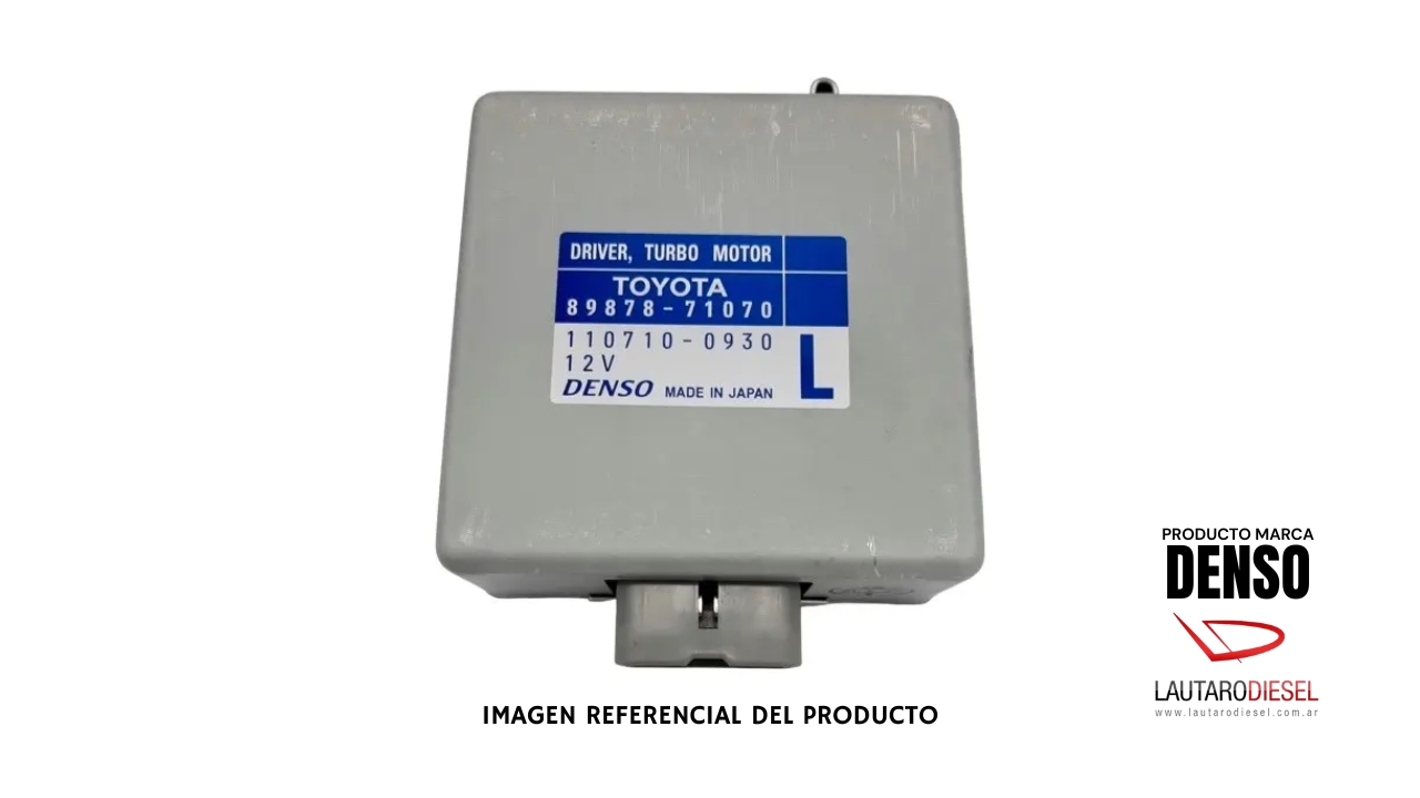 Driver de turbo Denso / Toyota Genuine Parts Lexus para Hilux 3,0 SW4 | 89878-71010
