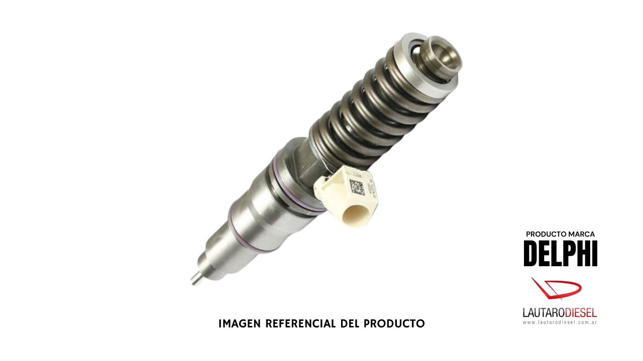 Inyector completo Delphi para Volvo 440 Camion D12 EUI E1 | C00101