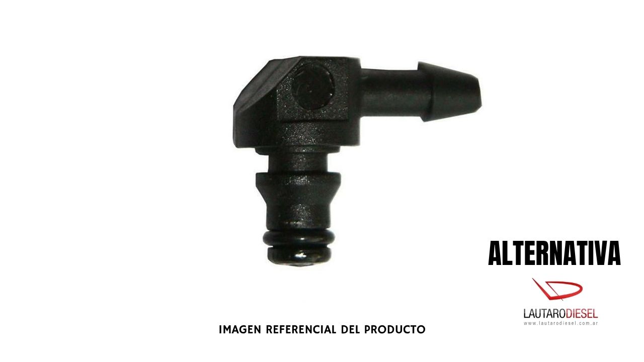 Conector para retorno para inyector Bosch S10 MWM | CON01