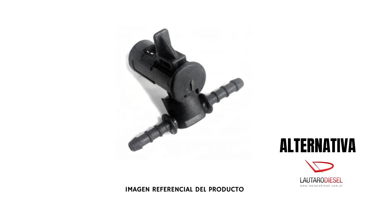 Conector para retorno Bosch retorno por arriba dos vias para Piezoelectrico ED6018A | CON39