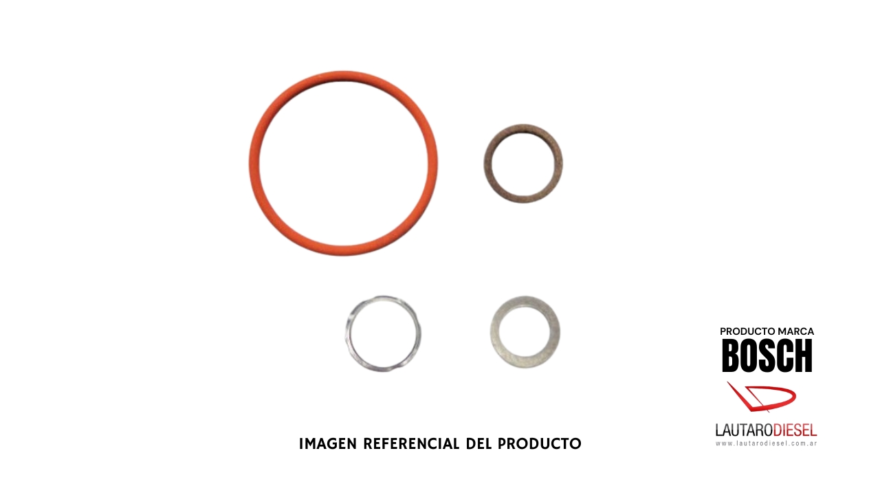 Kit de empaques Bosch - junta sinterizada para inyector 0445120384 | F00RJ02177