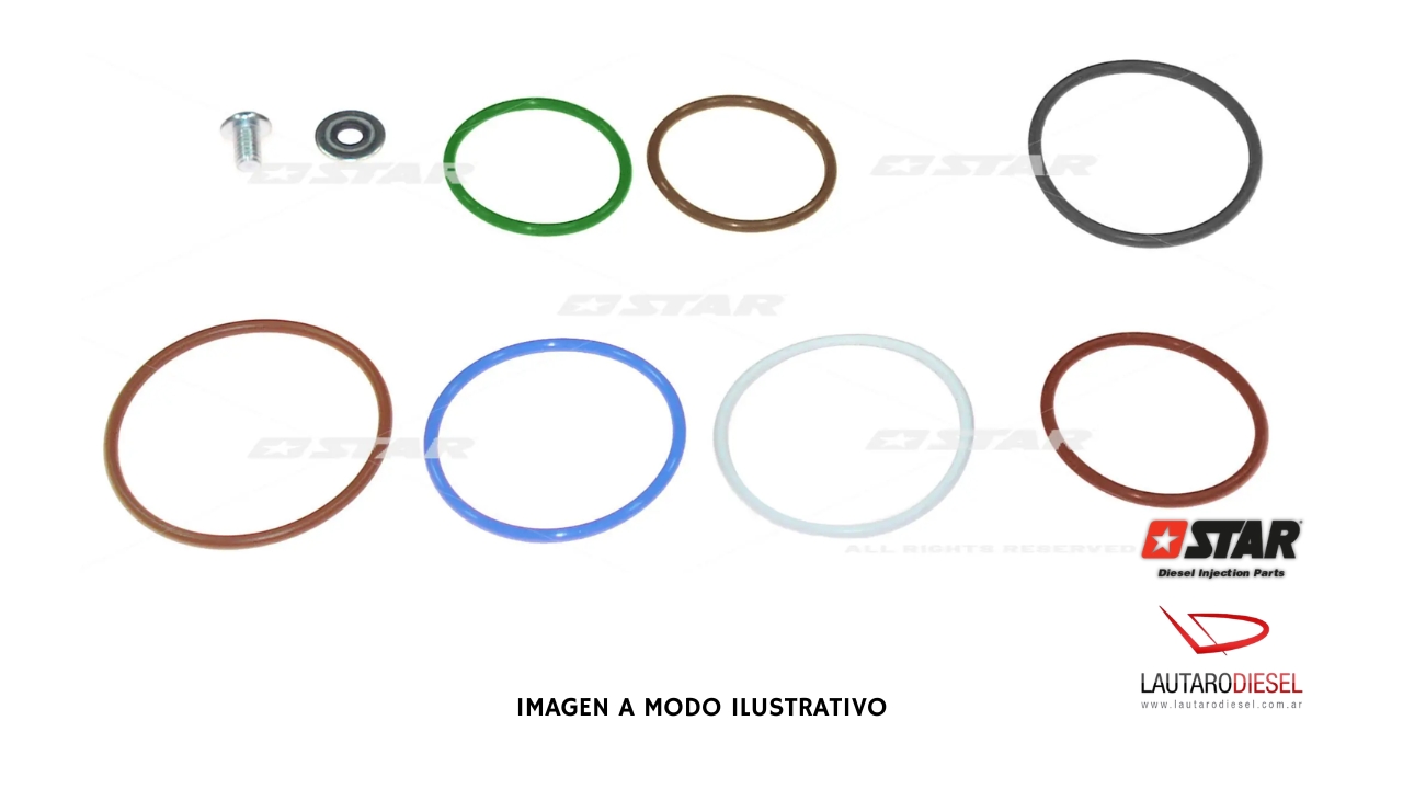 Kit reparacion inyector bomba Star Diesel Cummins EUI 60202
