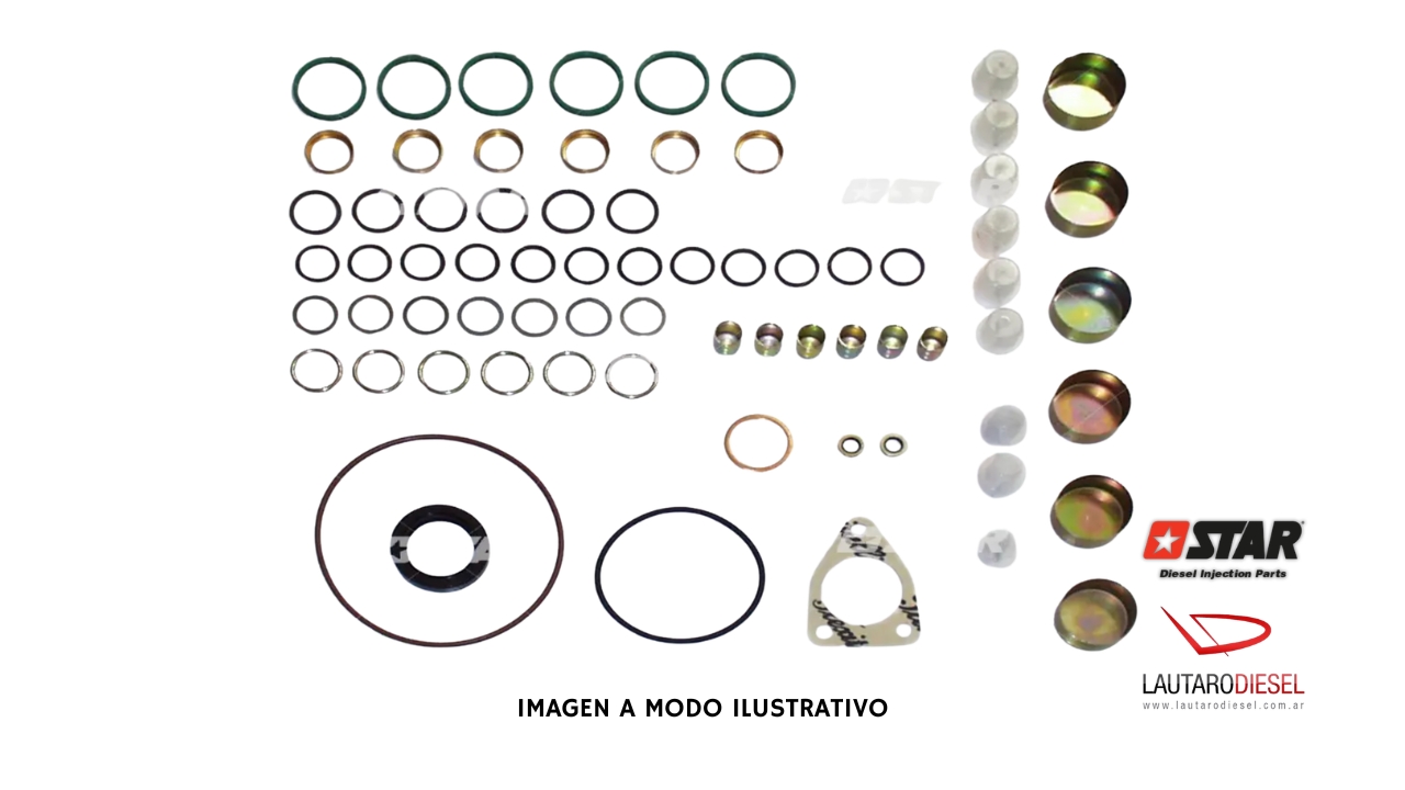 Kit reparo bomba Star Diesel 6P S/7100 | 31475/02