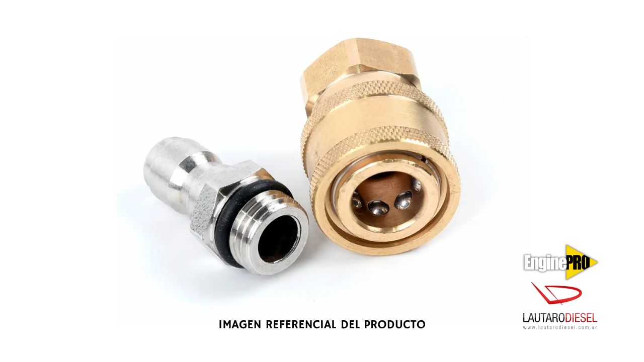 Conector rapido de alta presión (400MPA) M14 | M14xM14
