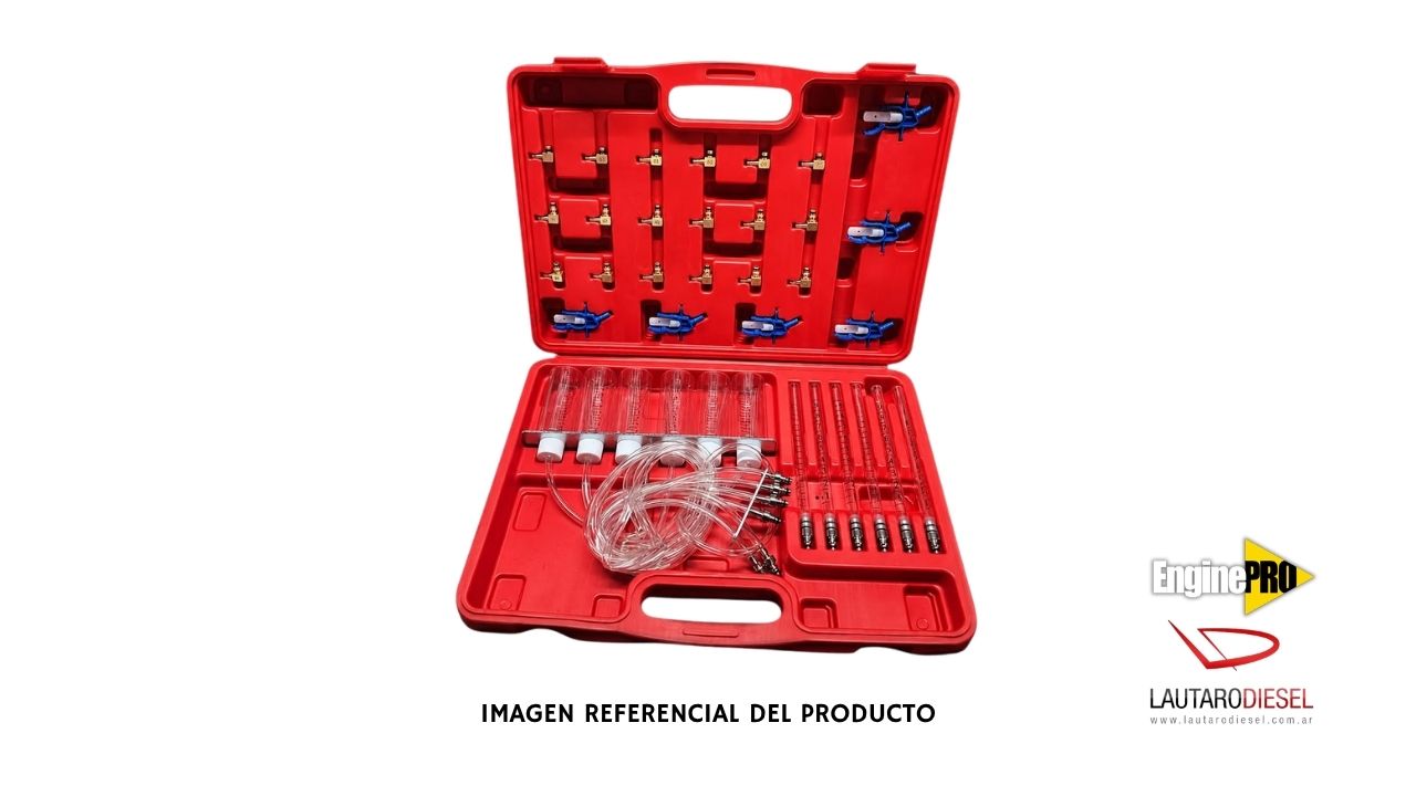 Kit de herramientas EnginePro para prueba de retorno de inyectores common rail | SKYT-042/1057